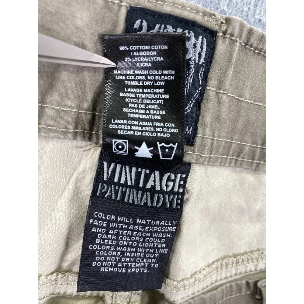 Kuhl Slackr Pants Mens 34x30 Beige Canvas Carpenter Relaxed Fit Workwear Outdoor